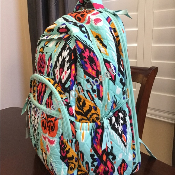 NWT VERA BRADLEY LARGE ESSENTIAL BACKPACK - Picture 2 of 5